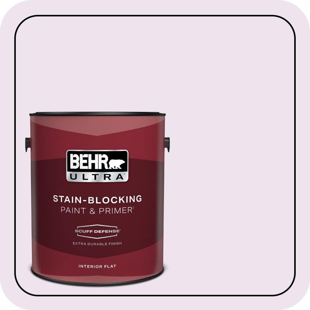 1 gal. #670A-1 Quartz Pink Extra Durable Flat Interior Paint & Primer price history on PriceWatchPro