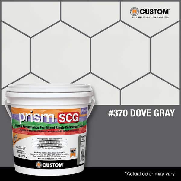 Prism SCG #370 Dove Gray 1 Gal. Ultimate Performance Pre-Mixed Single Component Grout