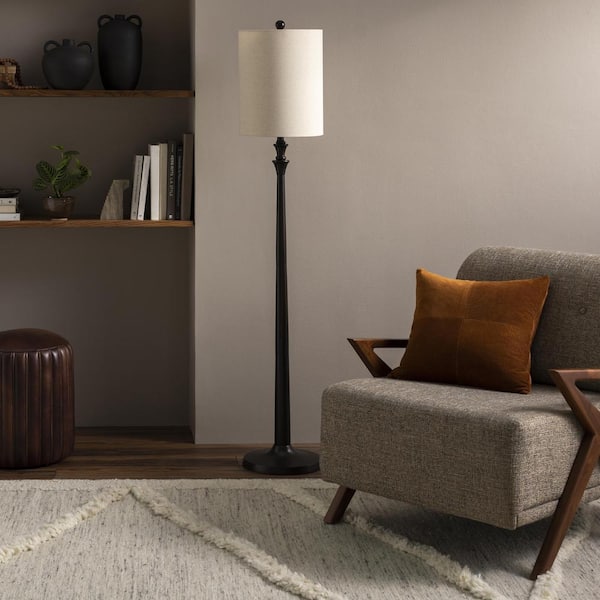 Livabliss Bettiny BTI-002 64 in. H x 12 in. W x 12 in. D Accent Floor Lamp