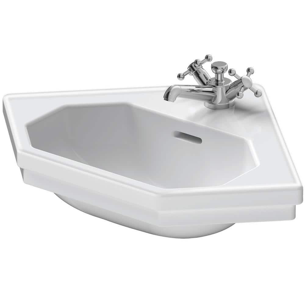 EAN 4021534100857 product image for 1930 Series 7.625 in. Bathroom Sink in White Ceramic | upcitemdb.com