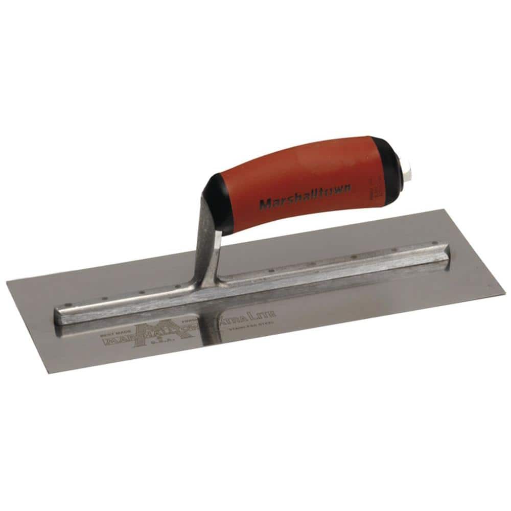 Goldblatt RED SINCE 1885 8 In. X 3 In. Pro Steel Mini Finishing Trowel G16118 - The Home Depot - View #9