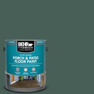 1 gal. #M440-7 Rainforest Gloss Enamel Interior/Exterior Porch and Patio Floor Paint
