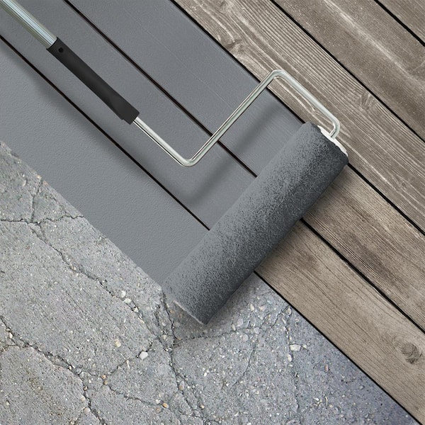 5 gal. #PPU26-21 Overcast Low-Lustre Enamel Interior/Exterior Porch and Patio Floor Paint