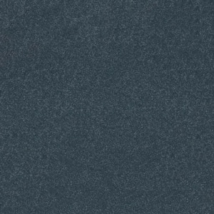 House Party I - Denim - Blue 37.4 oz. Polyester Texture Installed Carpet