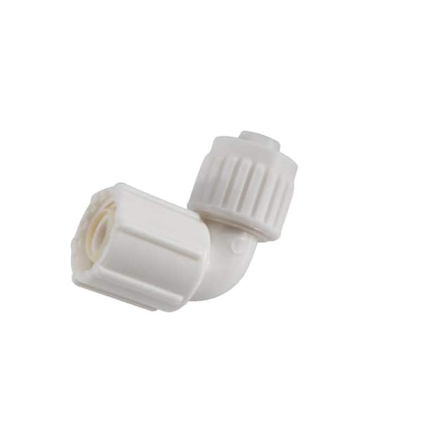 FLAIR-IT 1/2 in. Plastic PEX Compression x Female Swivel 90-Degree Elbow BSP