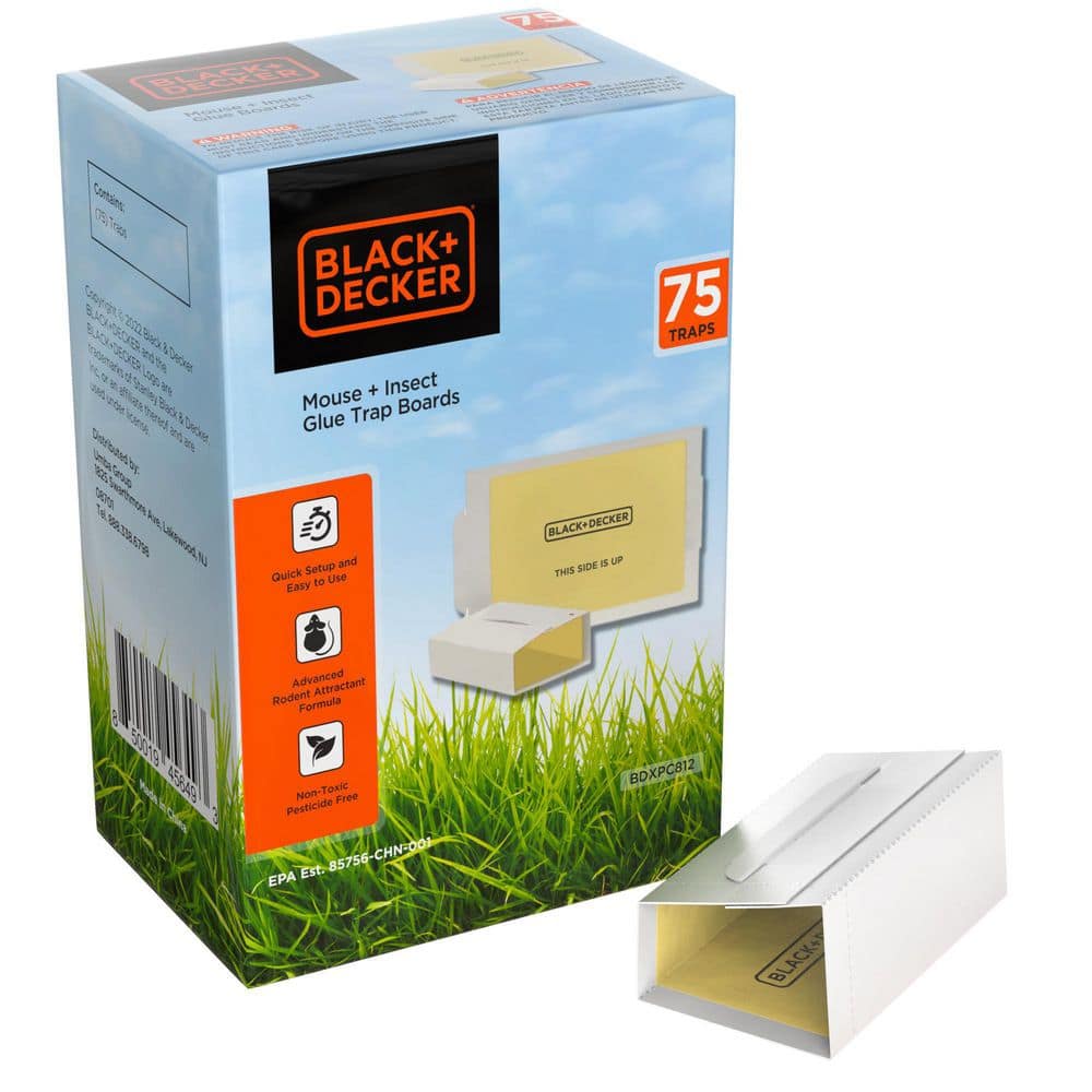 Black Jack® Traps-All Rats, Mice, and Insects Glue Boards 2-PACK