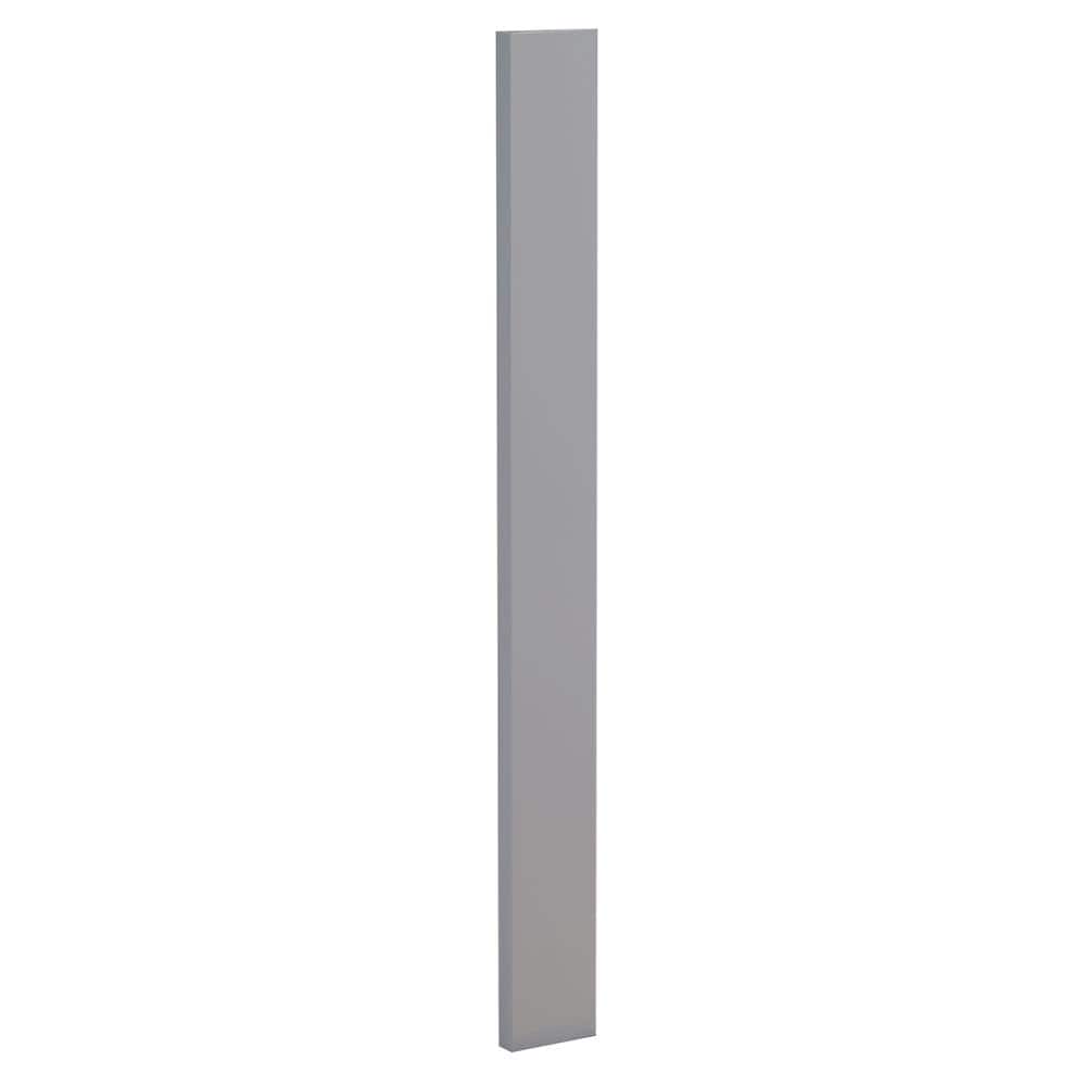 Richmond Vesuvius Gray Plywood Shaker Assembled Kitchen Cabinet Filler Strip 3 in W x 0.75 in D x 96 in H price history on PriceWatchPro