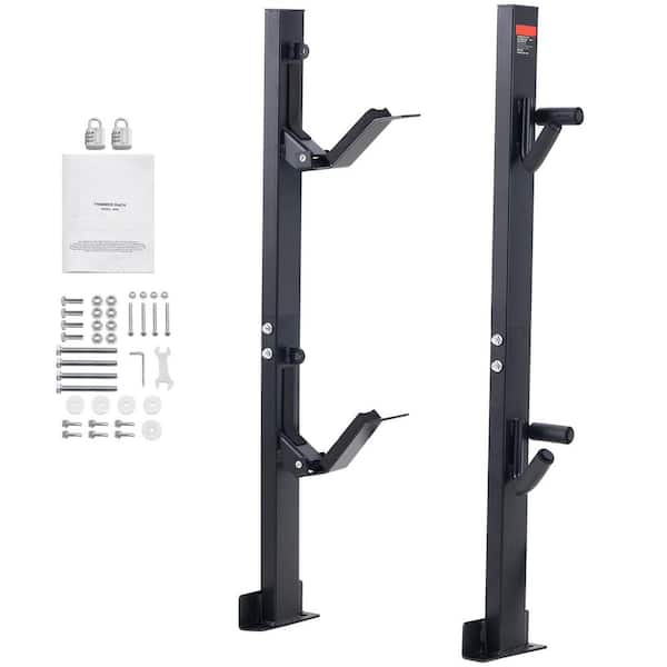 Trimmer Rack, 44 lbs. Payload Capacity, 2 Place Weeder Trimmer Rack, Trim Holder Trailer Jack, Trailer Kit