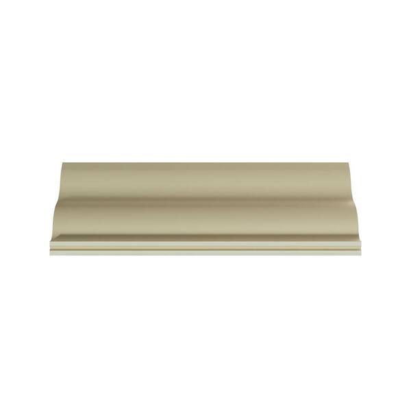 Ekena Millwork Azriel 3.5 in. D x 5 in. W x 96 in. L Polyurethane Crown Moulding