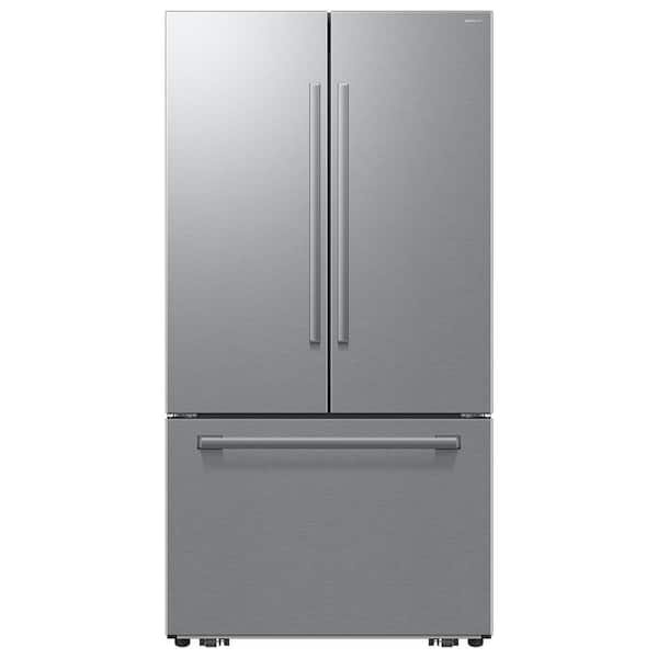 36in. 24 cu.ft. Counter Depth 3-Door French Door Refrigerator in Stainless Steel w/Zero Clearance Fit and Internal Water