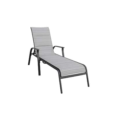 Sling Gray Outdoor Chaise Lounges Patio Chairs The Home Depot - South Beach White Aluminum And Navy Sling Stacking Chaise Lounge Sling Gray Outdoor Chaise Lounges Patio Chairs The Home Depot - South Beach White Aluminum And Navy Sling Stacking Chaise Lounge