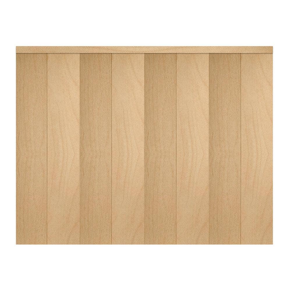 108 in. x 84 in. Smooth Flush Stain Grade Maple Solid Core MDF Interior Closet Bi-Fold Door with Matching Trim price history on PriceWatchPro