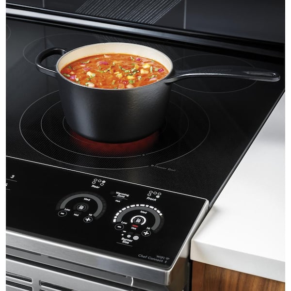 GE Profile™ Series 30 Electric Cooktop-Slate