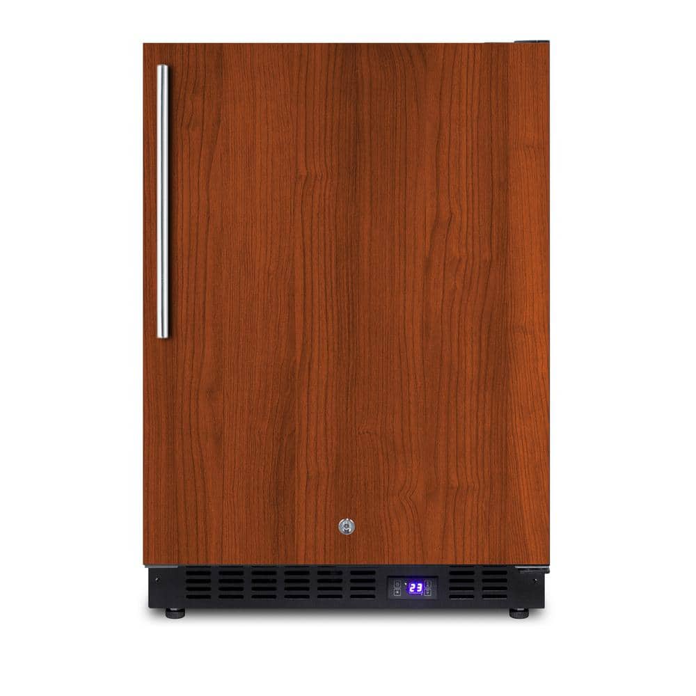 4.7 cu. ft. Frost Free Upright Freezer With Panel-Ready Door In Black