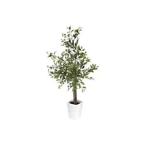 29 in. Artificial Mini Ficus (5 in. x 4.2 in. H pot; 28 in. x 29 in. H)