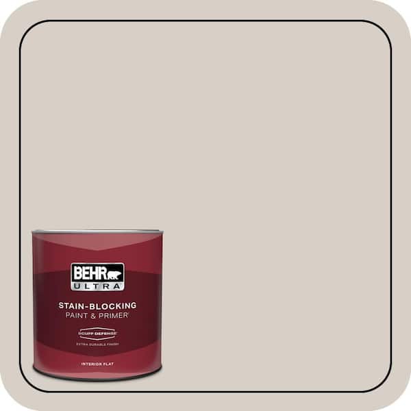 BEHR ULTRA 1 qt. #T14-7 Offbeat Extra Durable Flat Interior Paint & Primer