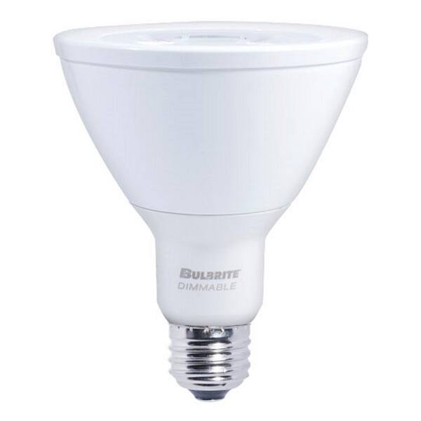 Bulbrite 75W Equivalent Soft White Light PAR30LN Dimmable LED Narrow Flood Light Bulb