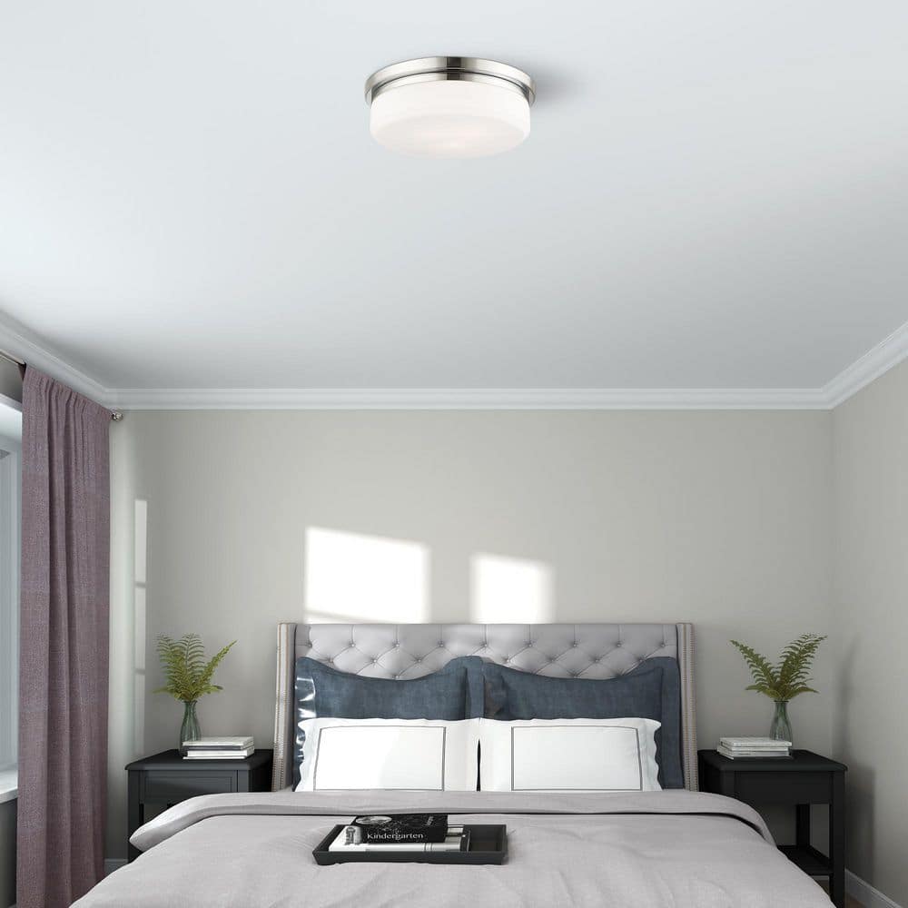 Stratus Contemporary 3-Light Flush Mount in Polished Chrome