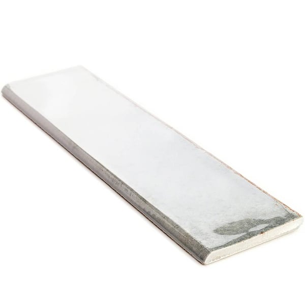 Ivy Hill Tile Moze Gray 3 in. x 12 in. Ceramic Bullnose Trim Wall Tile Ivy Hill Tile Moze Gray 3 in. x 12 in. Ceramic Bullnose Trim Wall Tile
