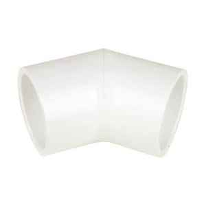 1 in. Schedule 40 PVC 45° Slip Connection Elbow Fitting
