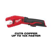 M12 12-Volt Lithium-Ion Force Logic Cordless Press Tool Kit (3 Jaws Included) with Free M12 Copper Tubing Cutter Kit