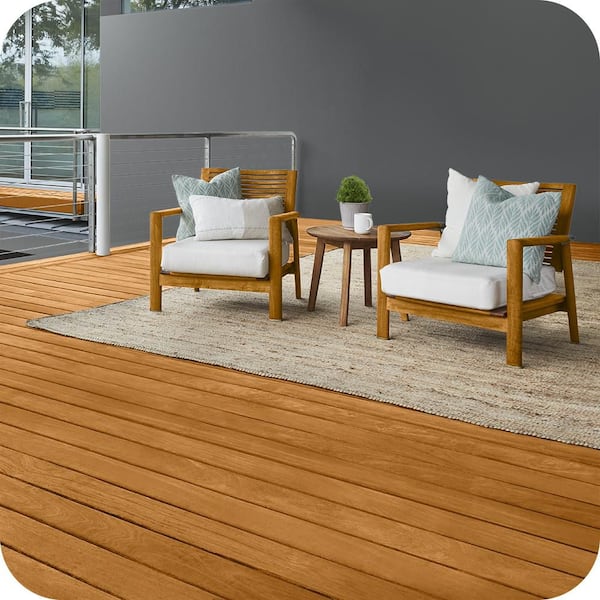 1 gal. #ST-533 Cedar Naturaltone Semi-Transparent Penetrating Oil-Based Exterior Waterproofing Wood Stain