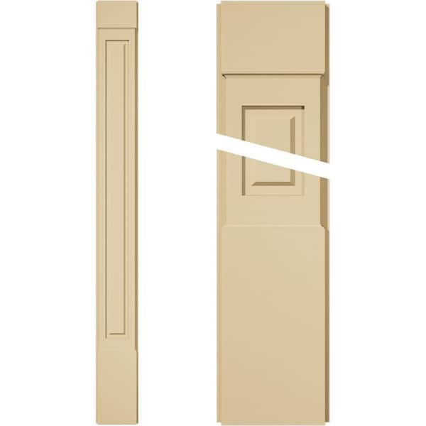 Ekena Millwork 2 in. D x 9 in. W x 90 in. L Primed Polyurethane Pilaster 1- Pack