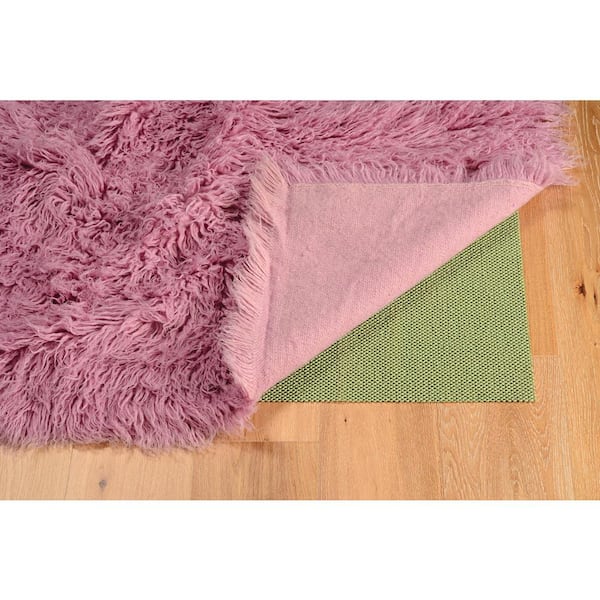 New Flokati Lilac 5 ft. x 8 ft. Area Rug