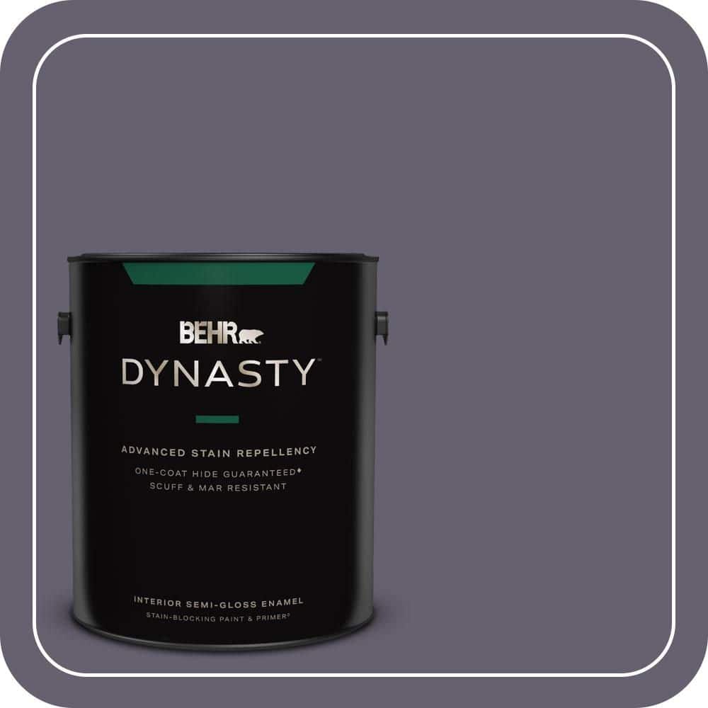 1 gal. #N560-6 Fashionista One-Coat Hide Semi-Gloss Enamel Interior Stain-Blocking Paint & Primer price history on PriceWatchPro