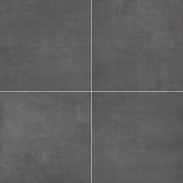 MSI Praia Grey 2 cm. x 24 in. x 24 in. Matte Porcelain Stone Look Paver Tile (8 sq. ft./case)