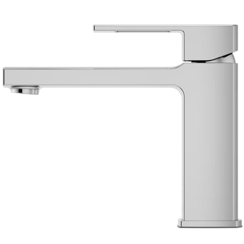 Deckard Polished Chrome Single Handle Roman Tub Faucet