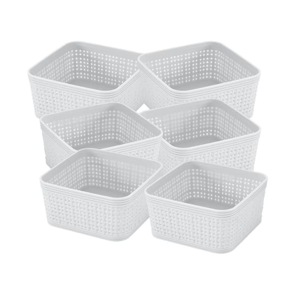 SIMPLIFY 6-Pack Organizing Set in White