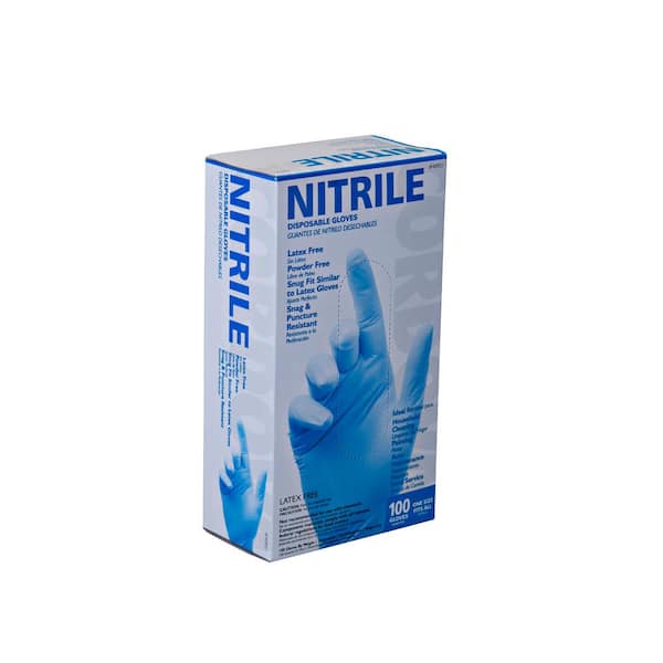 Gants jetables en nitrile 3,5g 100pcs Logica NITRIL TRE sans poudre S/XL
