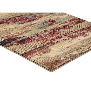Destiny Abstract Multi 8 ft. x 10 ft. Area Rug