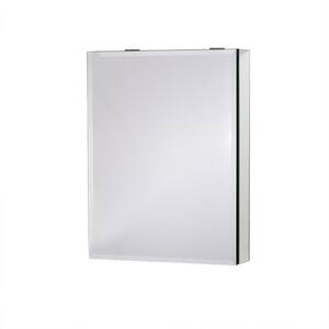 20 in. x 26 in. Recessed or Surface Mount Medicine Cabinet in Beveled Mirror