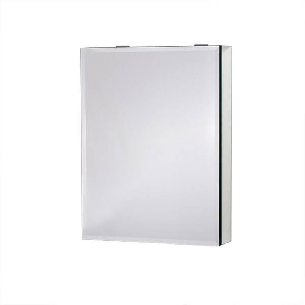 Boyel Living 20 in. x 26 in. Recessed or Surface Mount Medicine Cabinet in Beveled Mirror