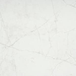 Sterlina White 23.62 in. x 23.62 in. Polished Marble Look Porcelain Floor and Wall Tile (15.5 sq. ft./Case)