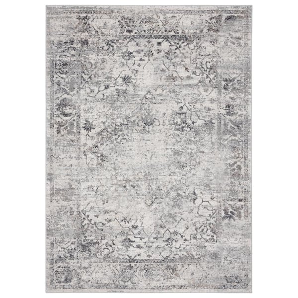 Austin Clark Grey 1 ft. 11 in. x 3 ft. Accent Rug
