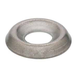 #6 Nickel-Plated Steel Finishing Washers (10-Pack)