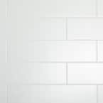 Restore 4 in. x 16 in. Ceramic Bright White Subway Tile (13.20 sq. ft. / Case)