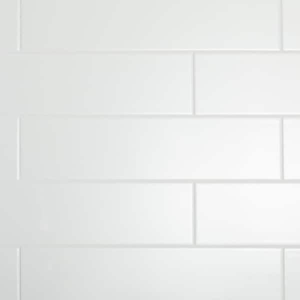 Restore 4 in. x 16 in. Ceramic Bright White Subway Tile (264 sq. ft. / pallet)