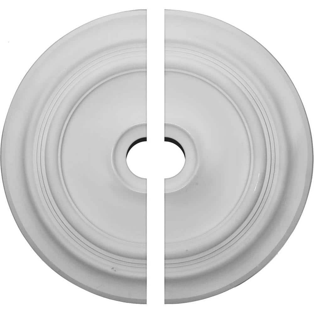 24-3/8 in. x 3-1/2 in. x 1-1/2 in. Traditional Urethane Ceiling Medallion, 2-Piece (Fits Canopies up to 5-1/2 in.) price history on PriceWatchPro