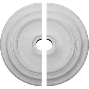 24-3/8 in. x 3-1/2 in. x 1-1/2 in. Traditional Urethane Ceiling Medallion, 2-Piece (Fits Canopies up to 5-1/2 in.)