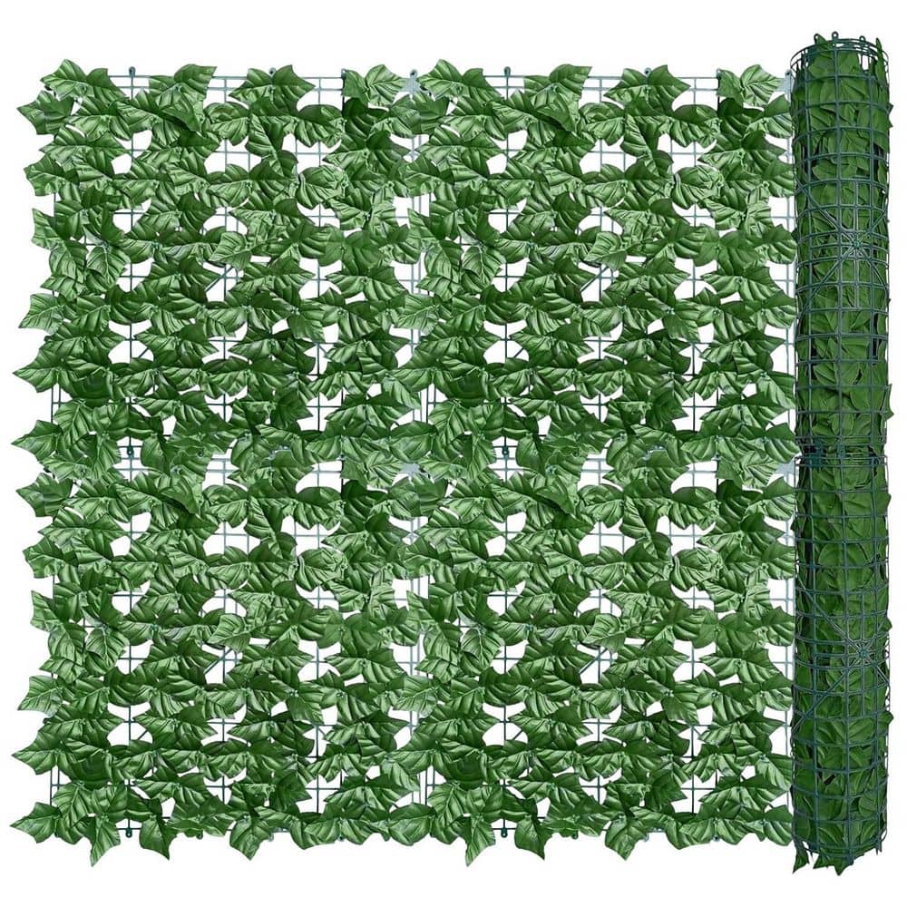 40 x 120 in. Plastic Ivy Privacy Fence Wall Screen Garden Fence