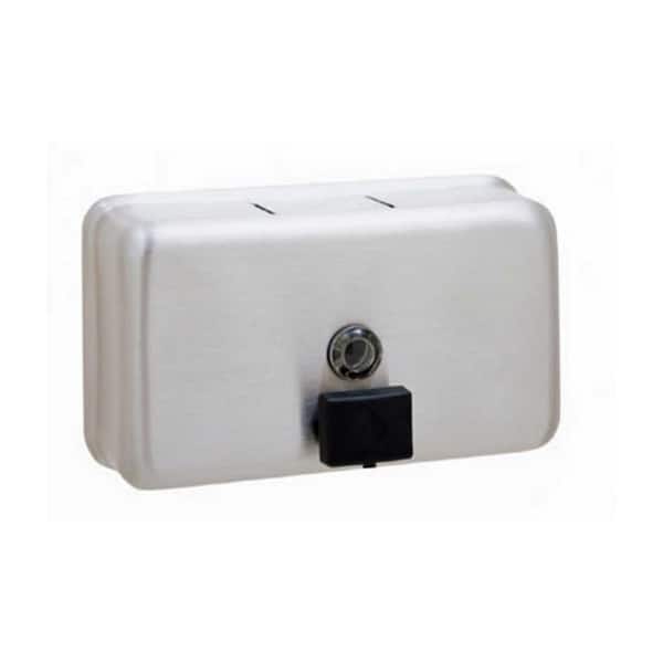 BOBRICK Surface-Mounted Soap Dispenser Stainless Steel in Satin
