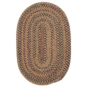 Winchester Evergold 1 ft. 10 in. x 2 ft 10 in. Oval Moroccan Wool Blend Area Rug