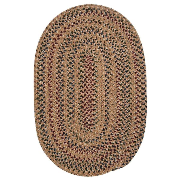 Home Decorators Collection Winchester Evergold 8 ft. x 10 ft. Oval Moroccan Area Rug