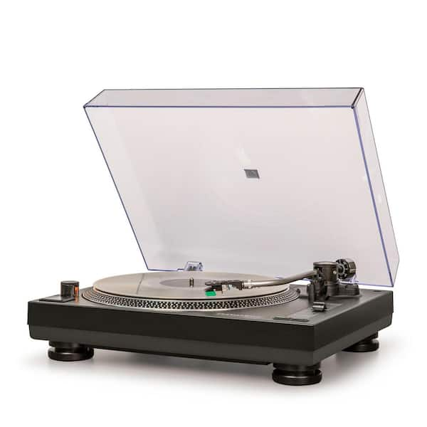 Turntable in Black C100BT-BK - The Home Depot