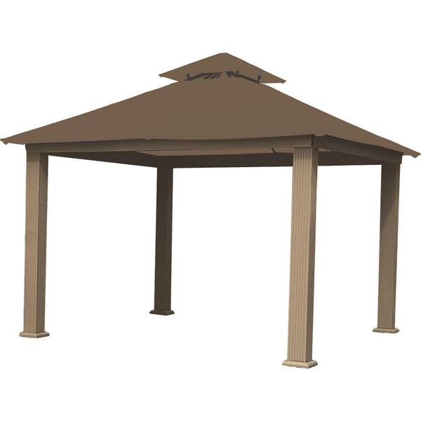 Unbranded 12 ft. x 12 ft. Stone Gazebo