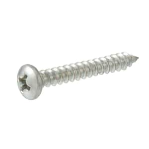 #8 x 5/8 in. Phillips Pan Head Zinc Plated Sheet Metal Screw (100-Pack)